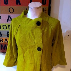 Jones New York women’s green petite large Coat